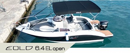 člun motorový Eolo 6,4 open