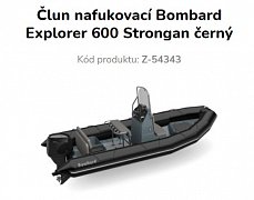 Člun nafukovací Bombard Explorer