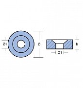 Anoda - pro Mercury / Mariner 2, 2,5, 3, 3,3, F2,5, F3,5, a F15/F20